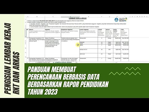 Tutorial Membuat Perencanaan Berbasis Data Berdasarkan Rapor Pendidikan Tahun 2023