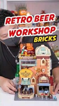 The Coolest Chinese Building Block Street Scene! Pantasy Beer Workshop