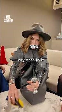 Trinny Woodall shares what in her Bag 👀 #TrinnyLondon #Makeup #Shorts