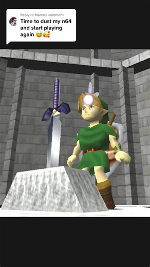Legend of Zelda: Link Awakens in the Temple of Time