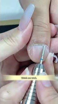 How to deep clean up cuticles with a nail drill❓