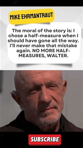 No More Half Measures | Mike Ehrmantraut (Breaking Bad)