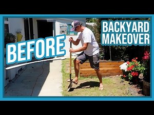 DIY Backyard Makeover BEFORE and AFTER