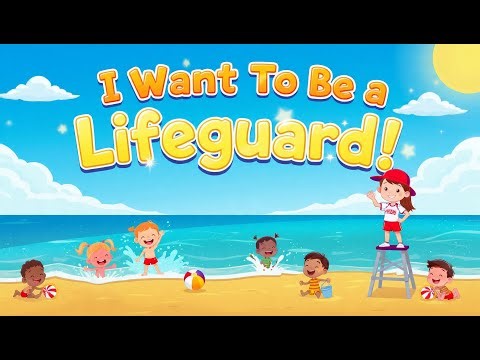 “I Want To Be a Lifeguard” Song + More Nursery Rhymes & Kids Songs - 123 Sing With Me