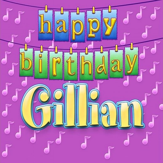Happy Birthday Gillian (Personalized)