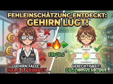 Beurteilungsfehler: Nimm die rosarote Brille ab für faire Führung! Personalmanagement