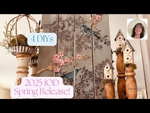 4 Gorgeous 2025 IOD Spring Release DIYs