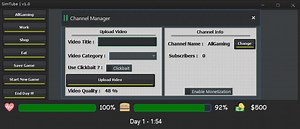 Game Release news - SimTube - Tuber Sim