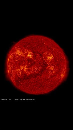 Real Footage of Solar Plasma Erupting From the Sun