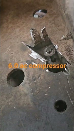 easiest way to replace 6.0 powerstroke ac compressor
