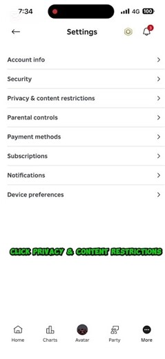 How to make your roblox inventory visible to public