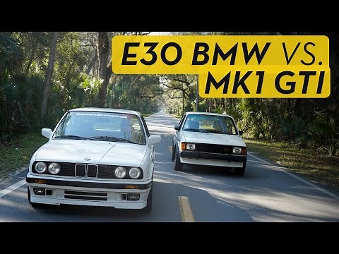 E30 BMW 318is vs. Mk1 VW Rabbit GTI | Behind the Wheel