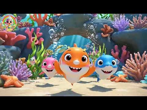 Baby Shark’s Splashy Flashy Ocean Song 🦈🌊 | Nursery Rhymes for Kids | Baby Songs & Toddler