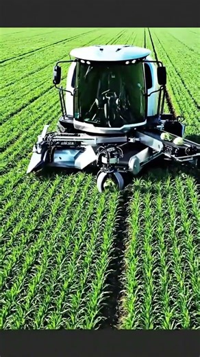 Cultivation with high-tech techniques by modern farmers.