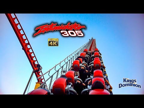 2023 Intimidator 305 Roller Coaster On Ride 4K POV Kings Dominion