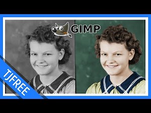How to Color an Old Photo using Free Software, Gimp