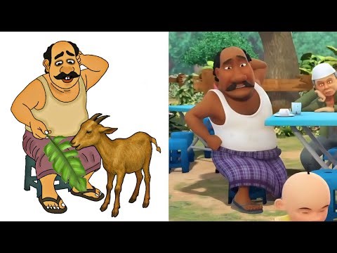 Upin & Ipin - Goyang Upin & Ipin Funny Drawing Meme | SS Meme Magic 