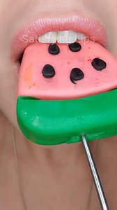549K views · 7.7K reactions | ASMR Satisfying Eating Fondant Watermelon  #fondant #asmr #satisfyinglips | Satisfying Lips | Facebook