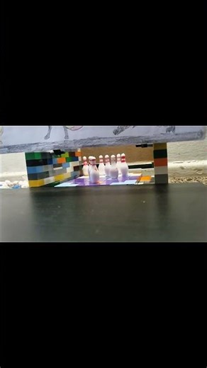 Lego Mini Bowling #lego #bowling #legobuild #minibowling