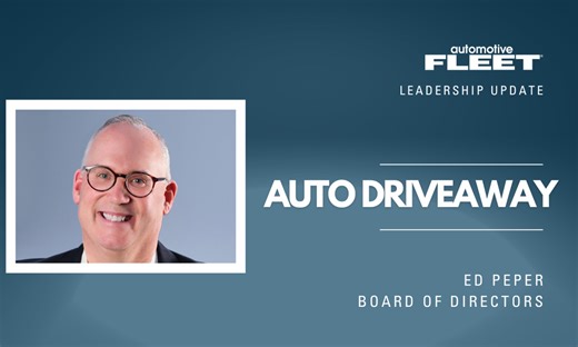 Ed Peper Joins Auto Driveaway's Board of Directors
