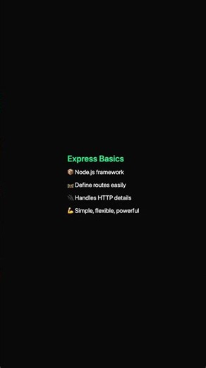 Express.js in 20 Seconds | Backend Basics Ep.4