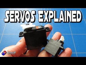 Servos explained simply for new fixed wing pilots