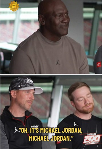 “Every time that Michael’s around, we absolutely love and cherish it”: @23XI Racing driver @Tyler Reddick tells @Gayle King about being motivated by team co-owner, Michael Jordan. “You’re ready to run through a wall.” #michaeljordan #tylerreddrick #nascar #23xiracing