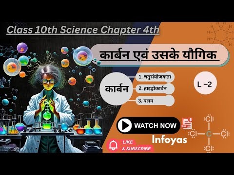 कार्बन एवं उसके यौगिक। Class 10th Science Chapter 4th। L–2 #ncert #class10th