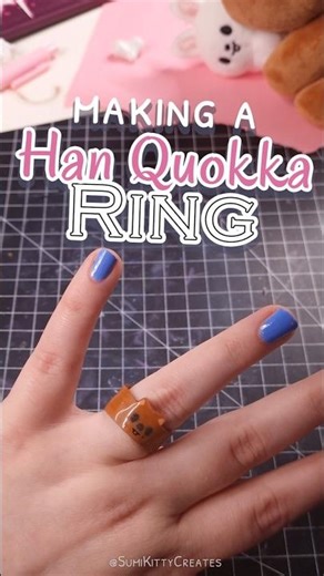 Small #HanQuokka Ring 💚 Cute Stray Kids DIY #Han #Jisung #SKZOO #skz #straykids #kpop #kpopdiy