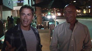 Rob Lowe and Tomas Barrack Head Home After Dinner in LA