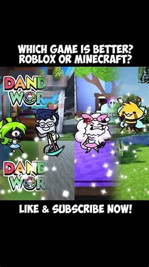 Which is better? Roblox VS Minecraft // Rocky Rakoon Animation Meme #Shorts #tiktok #viral #funny