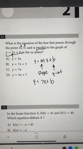 You Gotta Know This to Solve SAT Math! 🧠✏️ You have to know this before taking the SAT—basic math that makes a big difference! 💡📚 #gotta #knowledge #sat #question #hacks #bigbraintutor #studytok #student #simple #math | The math tutor