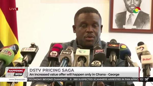 LIVE: Minister Sam George Addresses the Media on DStv Pricing Stand-off || 29 - 09-2025