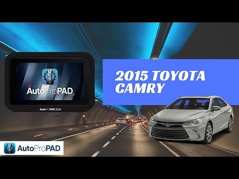 Programming a remote key to a 2015 Toyota Camry | AutoProPAD LITE