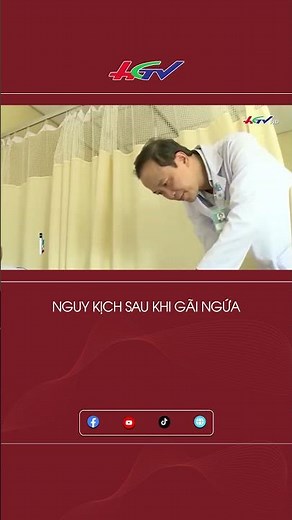 Nguy kịch sau khi gãi ngứa #hgtvshorts | Truyền hình Hậu Giang