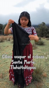 Diferentes maneras de portar el rebozo #Tlahuitoltepec #mixes #regionmixe #vestimentatradicional #unadanzamas | Jaz Casas