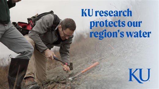 💧 KU research protects our region’s water 💧 | Kansas Geological Survey