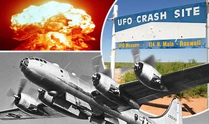 USAF Major claimed Roswell UFO crash 'cover for nuclear incident'