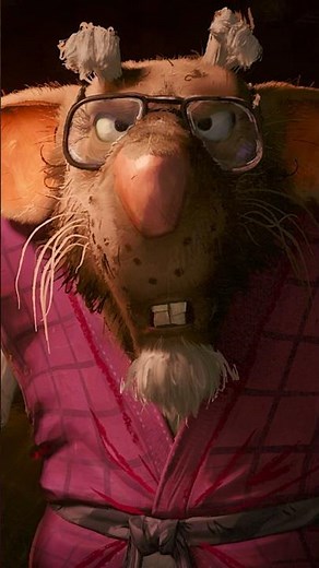 Jackie Chan Voices Splinter in NEW TMNT Movie 🐀 | Mutant Mayhem #Shorts