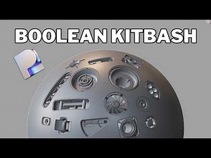 Boolean Kitbash for Plasticity\\CAD