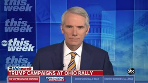 'I was very glad to see the president clarify his remarks': Sen. Rob Portman