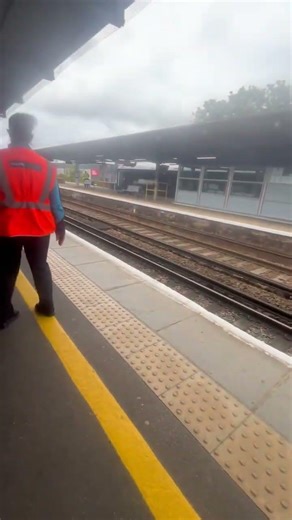Class 375 train passing sittingbourne