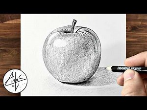 How To Draw An Apple | Drawing Tutorial For Beginners Step By Step
