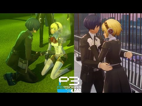 Persona 3 Reload - Unused Makoto x Aigis Moments