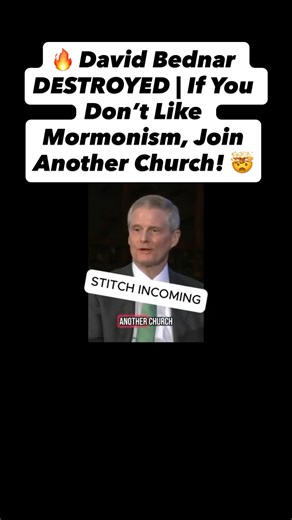 Mormon apostle David A. Bednar tells members, “If you don’t like change, join another church.” But what happens when people actually take him up on that advice? Membership decline, mass disaffiliation, and young people walking away in droves. In this video, we break down Bednar’s latest sermon full of contradictions, smug sarcasm, and empty platitudes. From the 1978 priesthood “change” to the SEC/Ensign Peak scandal, Bednar preaches repentance and transformation—but refuses to apply it to himsel