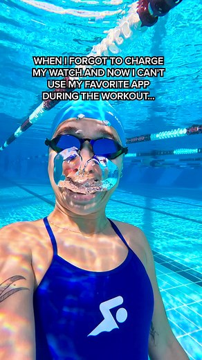 Get the MySwimPro app on your smartwatch! Your virtual swim coach will guide you through your personalized workout set-by-set. Link in bio to download the app ⌚️