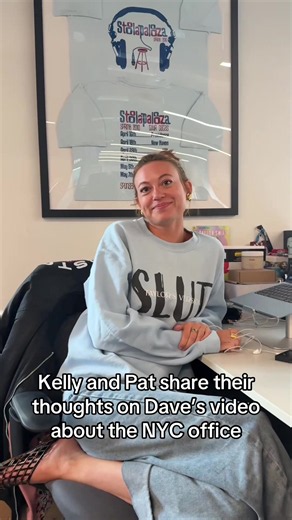 Kelly and Pat agree with Dave’s points in his 8 minute video on the NYC office