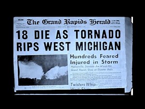 April 1956 F5 Tornado Aftermath | Kent County, Michigan