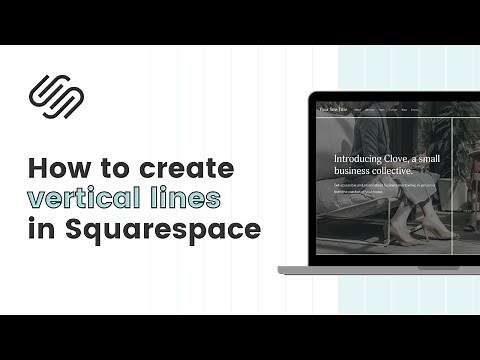 How to Add a Vertical Line To Squarespace The Easy Way