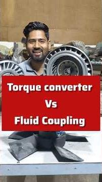 torque converter vs fluid Coupling #shorts #automobile #engineering #technology #transmission